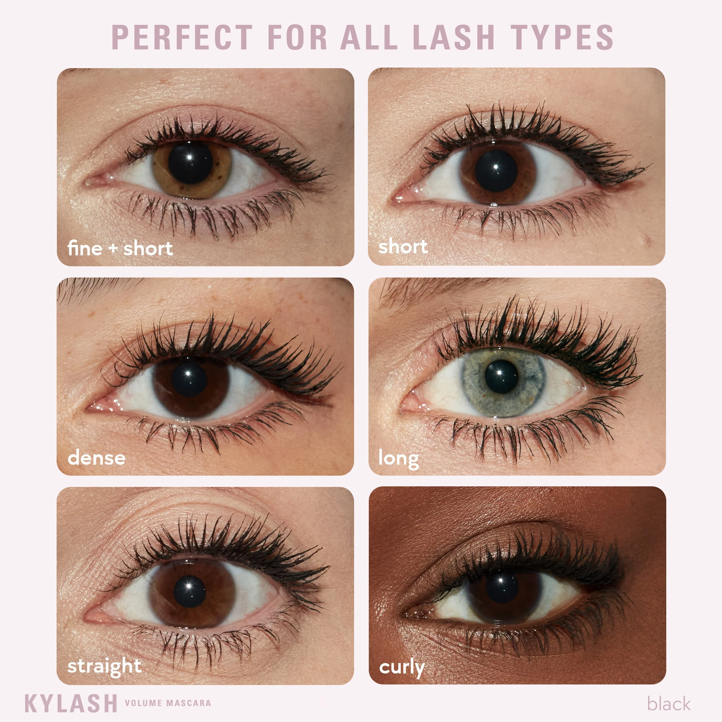 Eyeshadow Brush & Classic Matte Palette & Kylash Mascara Bundle - Image 3